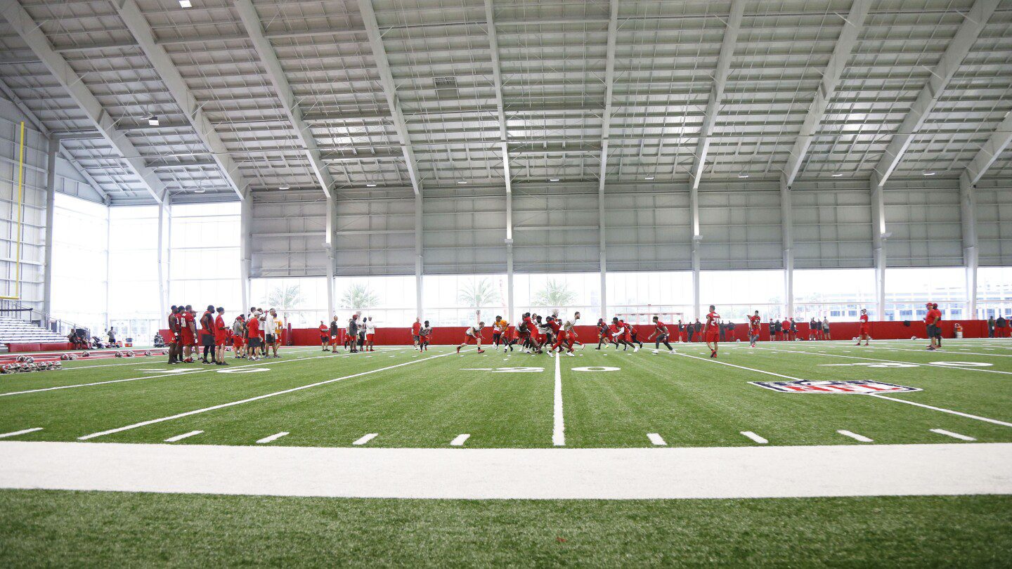 Bucs alter practice schedule ahead of Hurricane Helene