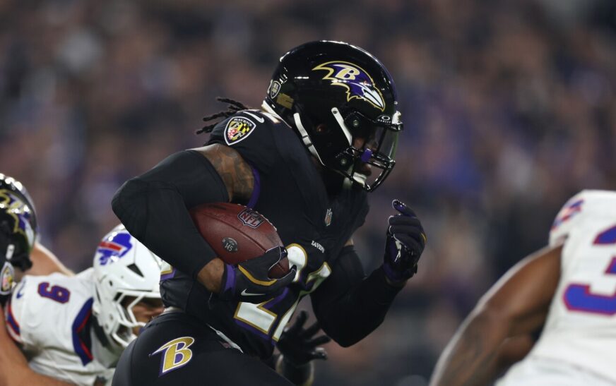 Ravens lead 14-3 after Derrick Henry’s first receiving TD since 2019