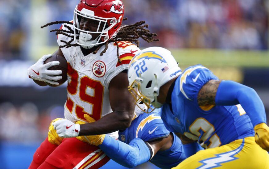 Chiefs lose Rashee Rice, get big game from Kareem Hunt, beat Chargers