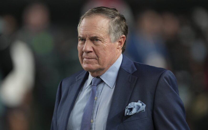 The Belichick watch is on