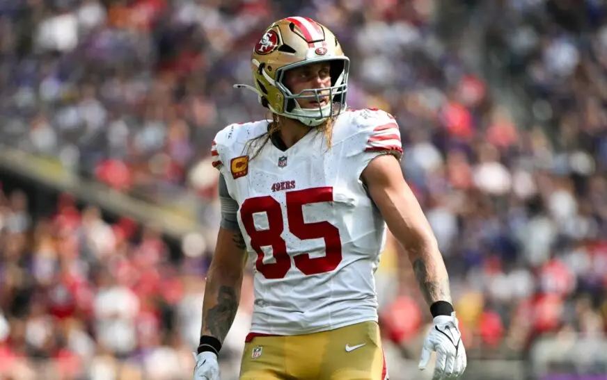 George Kittle, Deebo Samuel get in limited work; Trent Williams a full participant