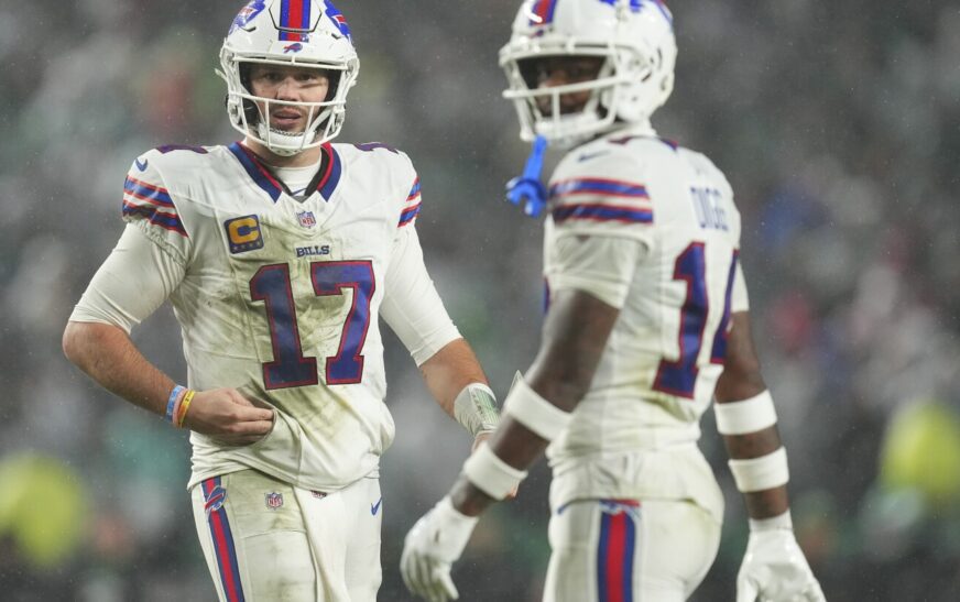 Josh Allen says he wasn’t taking a shot at Stefon Diggs on Monday night