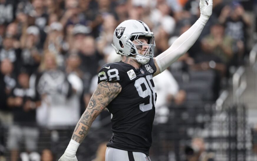 Maxx Crosby listed as doubtful, could still play Sunday vs. Browns