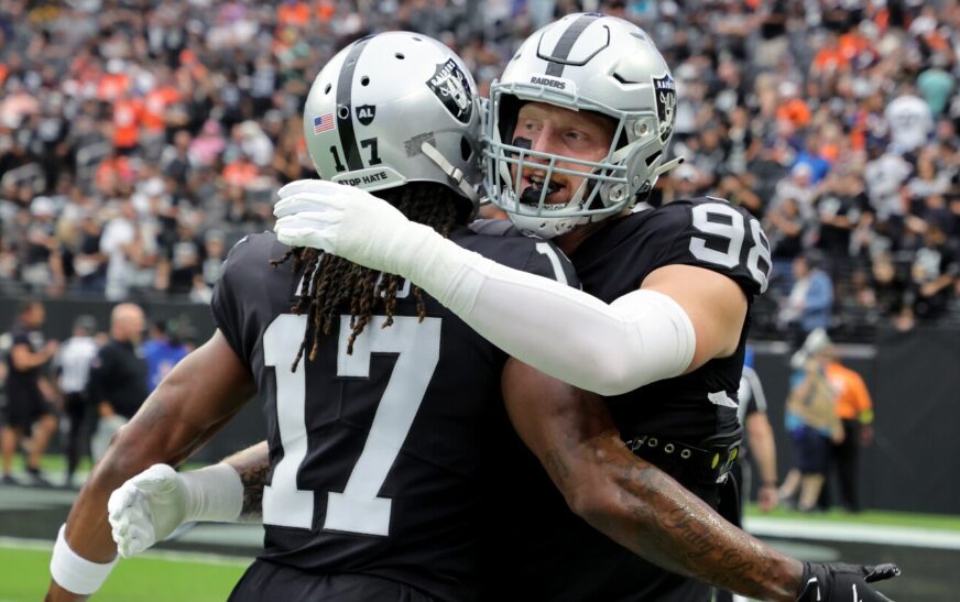 Maxx Crosby, Davante Adams ruled out for Raiders in Week 4
