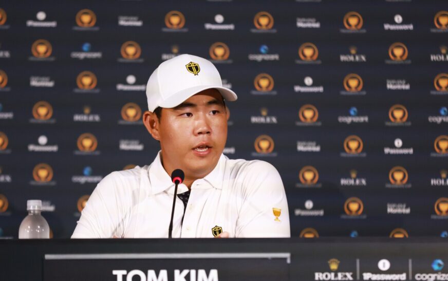 Tom Kim: U.S. players ‘cursing at us’ during Presidents Cup foursomes