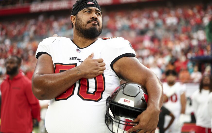 Vita Vea, Luke Goedeke practice again for Bucs Thursday