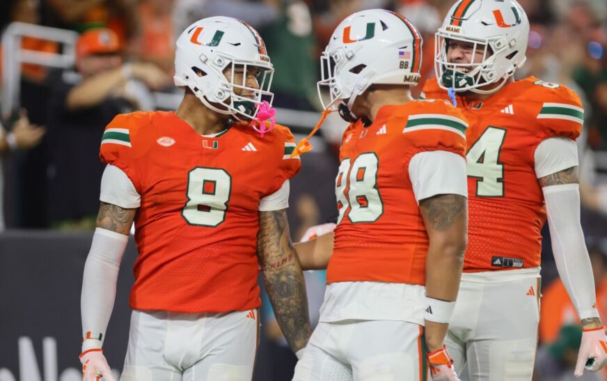 No. 7 Miami rallies in the 4th, holds off Virginia Tech 38-34 to remain unbeaten