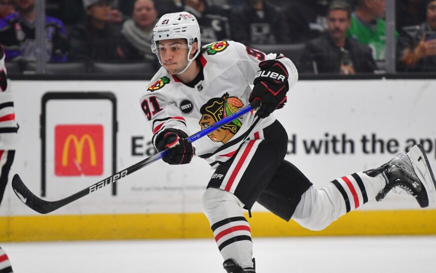 Blackhawks send F Frank Nazar and D Kevin Korchinski to the minors