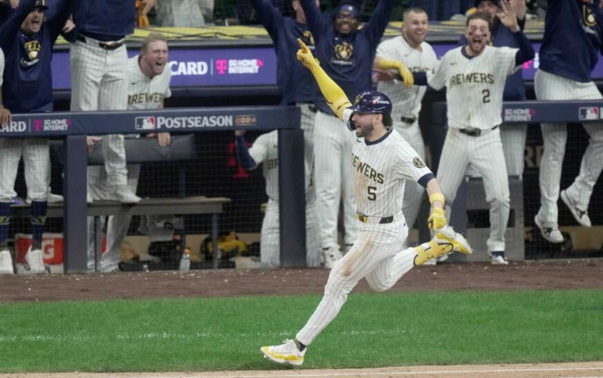 Mitchell hits tiebreaking HR in the 8th, Chourio goes deep twice and Brewers rally past Mets 5-3