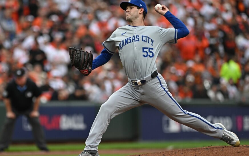 Bobby Witt Jr. and Cole Ragans lead the Royals over the Orioles 1-0 to open AL Wild Card Series