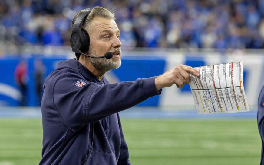 Watch: Bears’ Matt Eberflus gets completely destroyed by Hall of Fame coach