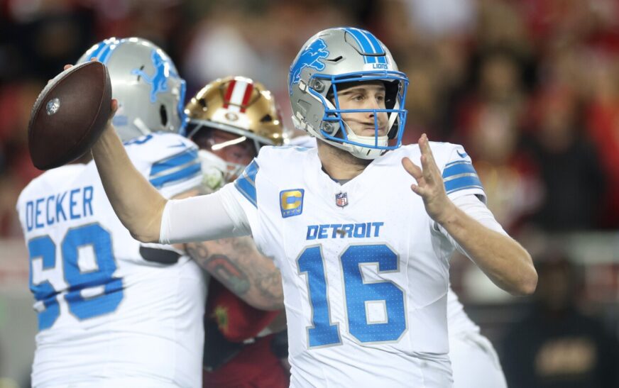 Lions tie 49ers 21-21 on opening drive of second half