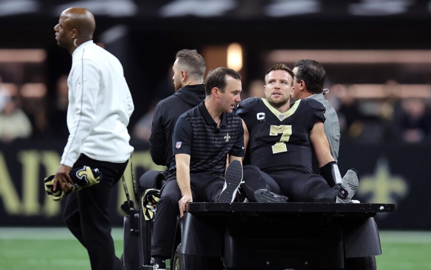 Darren Rizzi: Taysom Hill will have tests on knee, hope it’s not too bad