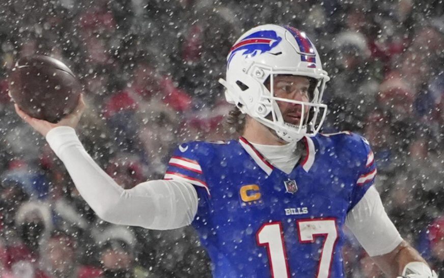 Watch: Bills’ Josh Allen scores improbable TD on crazy lateral
