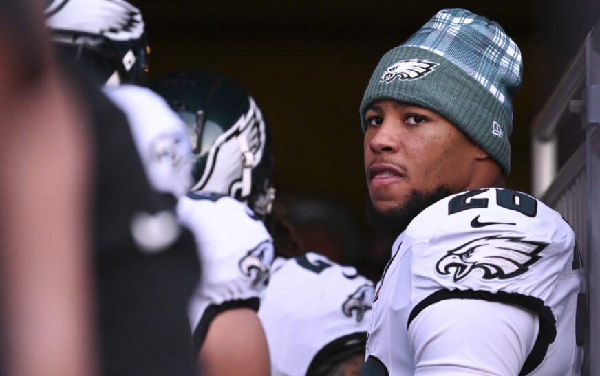 Eagles to sit Barkley amid chase of rushing yards record 