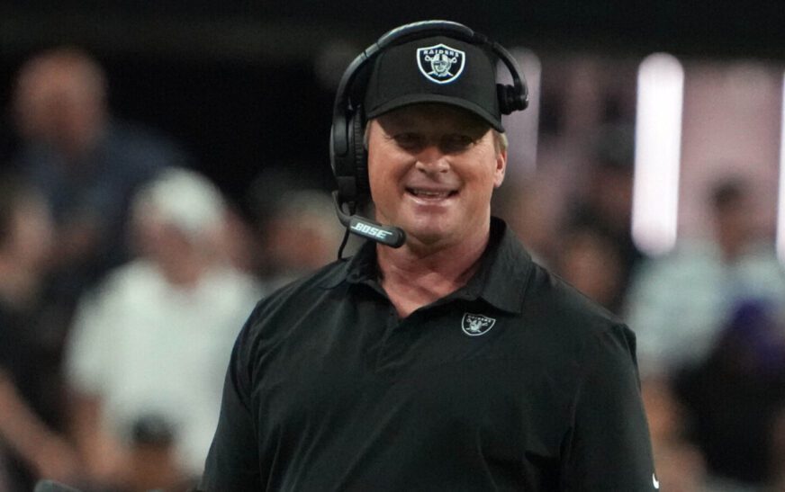 Jon Gruden is back in the Buccaneers Ring of Honor