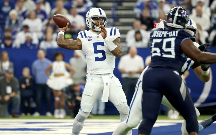 Shane Steichen: Anthony Richardson’s completion percentage “definitely needs to improve”