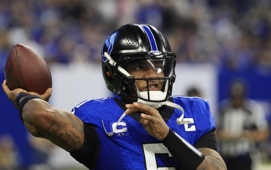 Anthony Richardson, Daniel Jones will split QB1 reps in OTAs