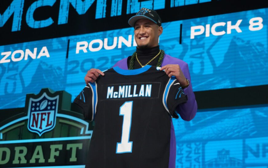 Panthers’ View Of OLB Depth Impacted Tetairoa McMillan Pick