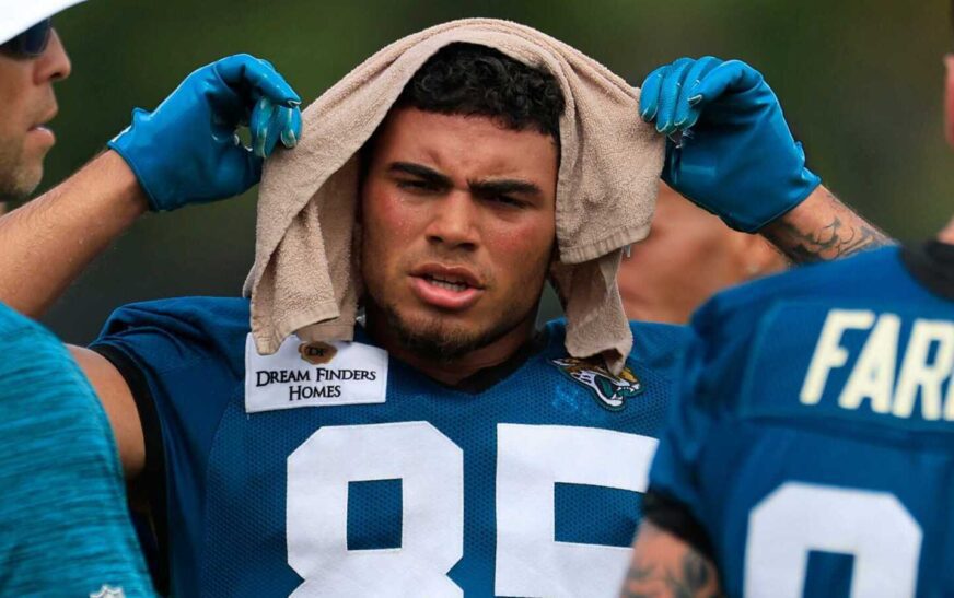 Brenton Strange discusses replacing Evan Engram as Jaguars’ TE1