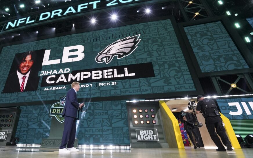 Eagles used first five picks on defense, but Howie Roseman says they didn’t draft for need