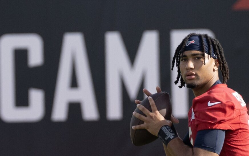 Texans OC Nick Caley has “no concerns whatsoever” about C.J. Stroud