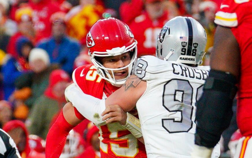 Maxx Crosby: I’m the best pass rusher in the world, Patrick Mahomes is the best QB