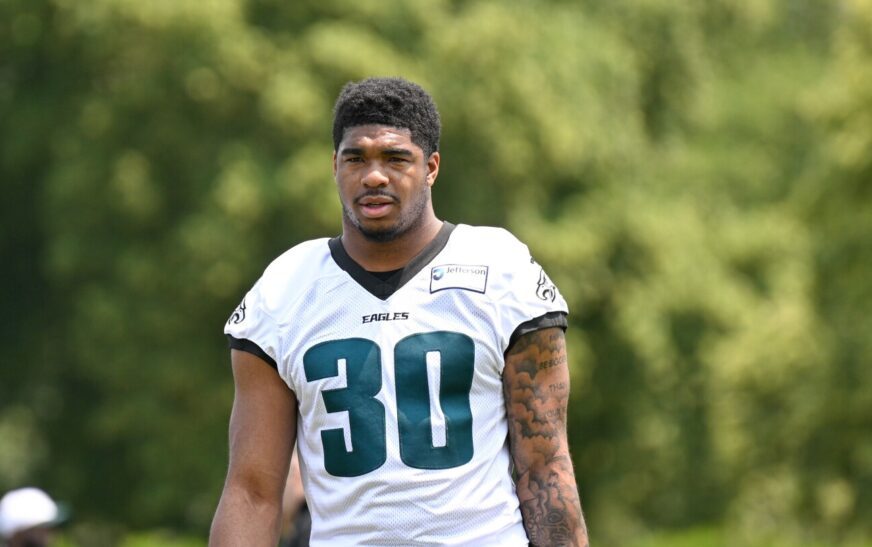 Eagles first-rounder Jihaad Campbell: No preference on position, just want to play football