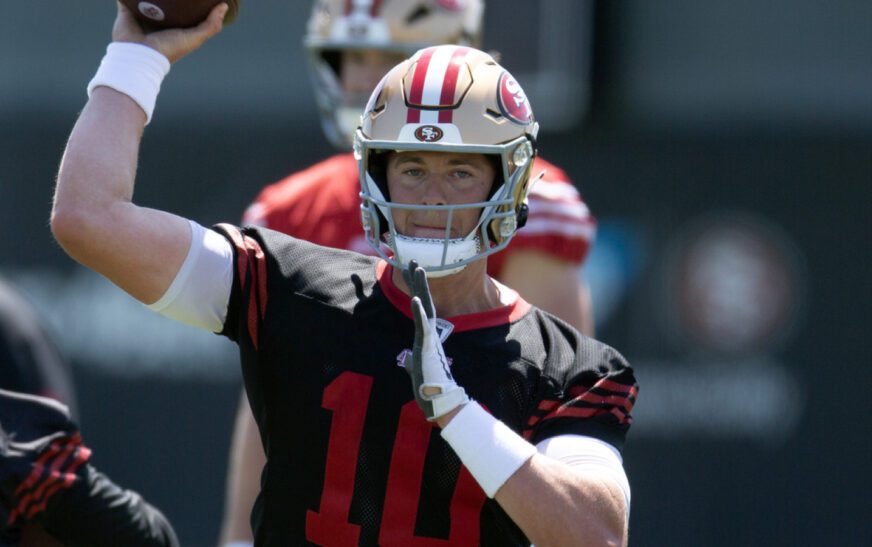 What Mac Jones worked on fixing after signing with 49ers