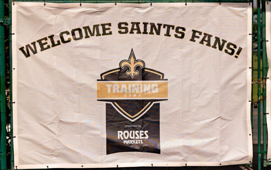 Saints will have nine open practices at the team facility before departing for California