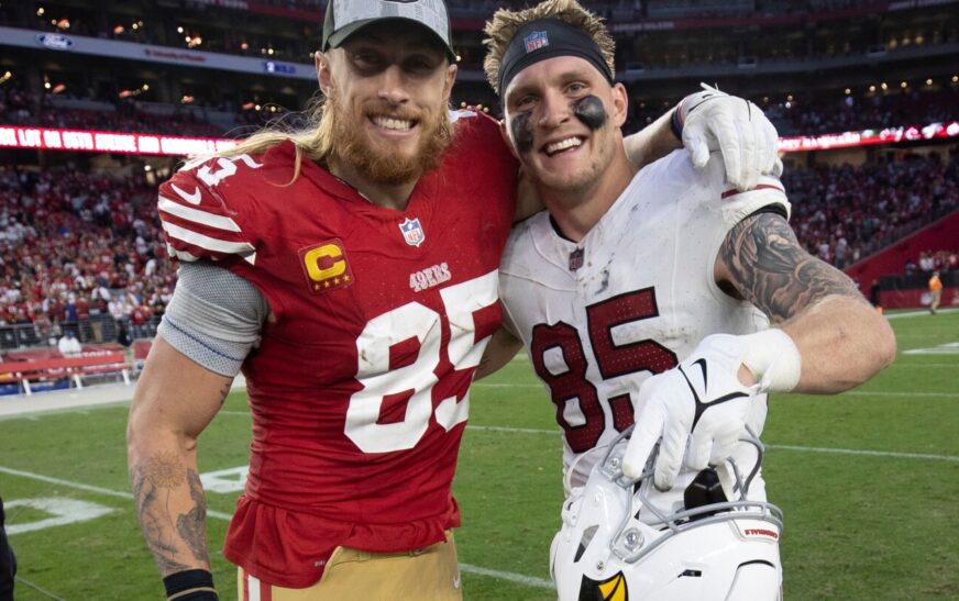 Trey McBride glad that he and George Kittle are helping tight end contracts grow