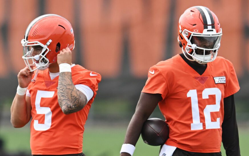 Who has ‘slight edge’ in Browns’ Dillon Gabriel, Shedeur Sanders battle?