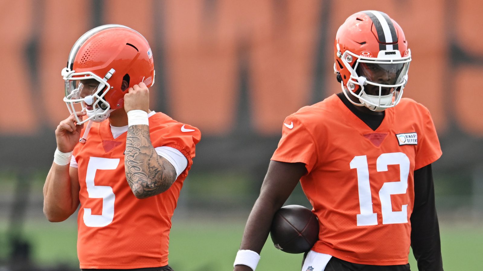 Who has ‘slight edge’ in Browns’ Dillon Gabriel, Shedeur Sanders battle?