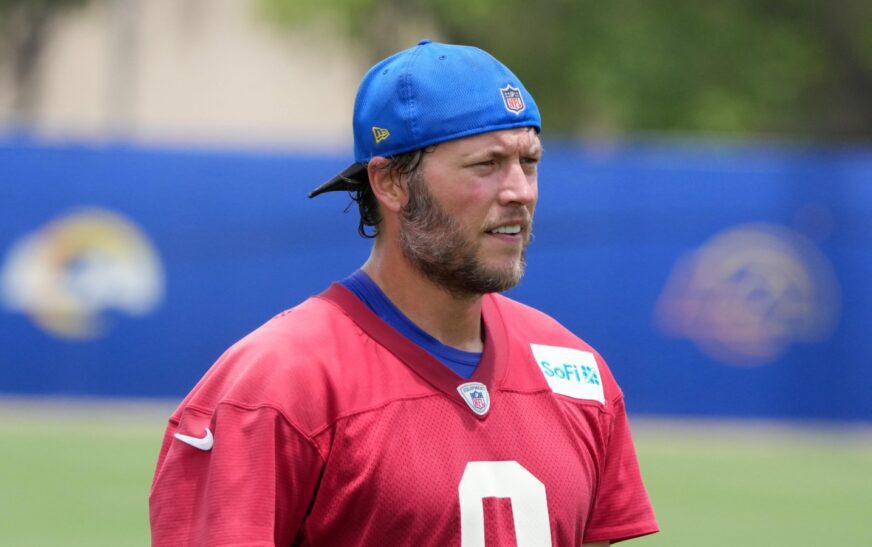 Do stats show why Rams were reluctant to commit to Matthew Stafford beyond 2025 season?