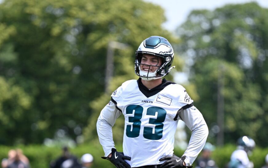 Cooper DeJean sees “a lot to get better at” heading into second Eagles season