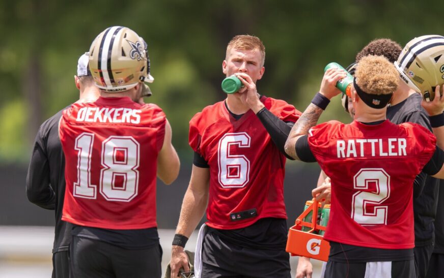Foster Moreau: Saints starting quarterback job is anyone’s job for the taking